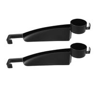 CLISPEED Organizer Laterale per in Plastica Resistente Set da 1 Paio Riempitivo per Fessure Sedili Contenitore Portaoggetti per Interni Veicoli Accessorio per Ottimizzazione Spazio e