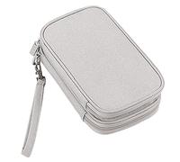 CLISPEED Organizer Portatile per Pouch per Accessori Design Elegante Capacità Protezione Ottimale per Hard Disk e