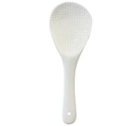 CLISPEED Paletta Riso in Ceramica Bianca Antiadente Cucchiaio Riutilizzabile per Servire Riso Utensile da Cucina Creativo e Facile da Pulire per Famiglia e Picnic