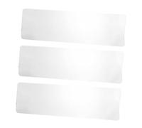 CLISPEED Palette Trasparenti per Mèches Chioma 3 Pezzi, Tavole per Evidenziare e Colorare i Chioma, Strumenti Riutilizzabili Professionali per Saloni e Uso Domestico, Leggere e Pratiche