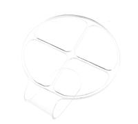 CLISPEED Palettes per Nail Art in Acrilico con Scomparti Divisi Ideale per Manicure e Applicazione Senza Contaminazione