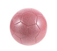 CLISPEED Pallone da Calcio Rosa Pannello Firma per Autografi e Partite | Pvc, Finitura Facile da Pulire e Motivo Sportivo Brillante, per Giovani Atleti e Collezioni da Gioco