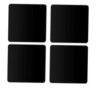 CLISPEED Pannelli Riflettenti in Acrilico Nero 4 Pezzi 15X15Cm Accessori per Studio Fotografico Sfondo per Gioielli e Trucco Portatile
