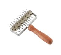 CLISPEED Pasta per Pizza Docker Acciaio Inossidabile con Utensile per Forno per Prevenire Blistering e Preparare