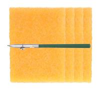 CLISPEED Penna a Becco Regolabile per Linee Dritte, Metallo, Calligrafia | Strumento per Tratti Precisi, Vite di Regolazione, Resistente alla Ruggine, per Pittori e Diagrammi, Gomma