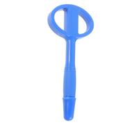 CLISPEED Penna Sicurezza Deglutizione Gomma per Firmare Penna Portatile per Interviste Carcere Design Retrattile e Compatto Colore Blu per Uso Prolungato e Situazioni Colore