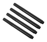 CLISPEED Penna tester per banconote con punta e design portatile per la verifica della valuta, per banche e centri commerciali, in plastica nera, 4 pezzi