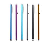 CLISPEED Penne Digitali Portatili e Lisce Touch Capacitive in Lega di Rame e Alluminio Set 6 Penne Accessori per Schermi Touch Sensibili Stili multipli per Tablet e Stili multipli