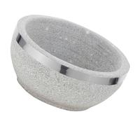 CLISPEED Pentola di Pietra per Cucinare e Ciotola di Pietra Resistente al Calore, per Ricette Coreane e Cottura a Bassa Temperatura in Casa