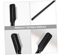 CLISPEED Pettine Per Sopracciglia e Mascara Con Manico Lungo Scovolino Per Separare e Pettinare Ciglia Strumento Makeup Ergonomico e Portatile Per Look