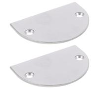 CLISPEED Piastra per Rammendo per Macchina da Cucire Industriale 2 Pezzi Piastra Ago per Riparazione Tessuti e Abiti da Sposa Accessorio Resistente per Cucito Perline e Paillettes ad