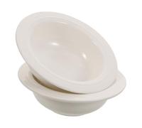 CLISPEED Piatti Scaldacera in Ceramica a Forma di Cappello 2 Pezzi Vassoio per Cera Fusa e Oli Essenziali Diffusore per Aromaterapia Casa Accessorio per Bruciatore Prevenzione
