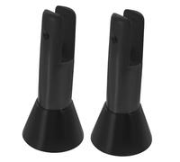CLISPEED Piedino Divisorio Per Wc Regolabile in Plastica Antiscivolo Set Di 2 Accessori Per Partizioni Da Resistente e Alta Capacità Portante