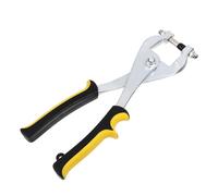 CLISPEED Pinza Perforatrice Professionale Per Cinture In Acciaio Lega Con Meccanismo Doppia Leva Per Forare Pelle Tessuto E Materiali Vari Strumento Manuale Ergonomico Con Molla