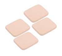 CLISPEED Piumini da Cipria e Dischetti per Trucco in Polvere Libera, Set da 4 Pezzi, Spugna Compatta e Delicata per Viso, Adatti a Pelle Sensibile e Uso Quotidiano, Forniture per Make Up