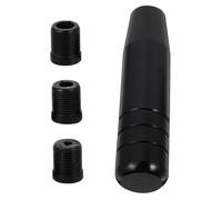 CLISPEED Pomello Leva Cambio Alluminio Cnc Manopola Shifter per Cambio Manuale e Automatico Accessorio Resistente e Affidabile Design Ergonomico Nero
