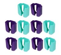 CLISPEED Porta Fonendoscopio, Morsetti per Stetoscopio, Accessori per Stetoscopio, ABS, 10 Pezzi, per Infermieri, per fissare lo stetoscopio durante il lavoro Colore Casuale