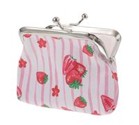 CLISPEED Portamonete Stampato A Forma Di Frutta Per Donna Portafoglio Sottile E Grazioso Piccolo Portamonete A Forma Di Portamonete Piccolo Retrò Da Donna Piccolo Portamonete In