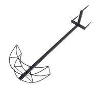 CLISPEED Portatubo da Giardino in Metallo Nero Supporto Multifunzione per Tubo Flessibile Organizer Parete per Terrazzi e Cortili Facile da Installare Resistente e Decorativo