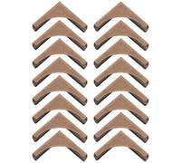 CLISPEED Protezioni Angolari Protezione Resistente Vintage 50 in Ferro Clip-on Facile Installazione per Notebook e Album Angoli Quaderni e