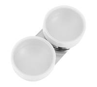 CLISPEED Pulitore Pennelli in Acciaio Inossidabile Clip, Argento | Uso su Cavalletto, per Artisti e Studenti D'arte, Riduce L'evaporazione del Solvente, Semplice