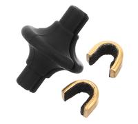 CLISPEED Pulsante Kisser per Arco in Silicone Resistente con Clip Ancora in Rame Accessorio per Tiro con Arco Adatto Principianti e Professionisti per Ancoraggio Veloce e Tiro Preciso