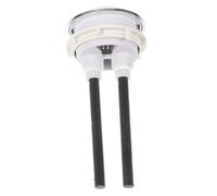 CLISPEED Pulsante per Wc in Abs Resistente Design Elegante con Finitura Elettroplaccata Facile da Installare e Risparmio Idrico Compatibile con Serbatoi Standard