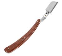 CLISPEED Rasoio da Barba Impugnatura Ergonomica Manuale in Inossidabile Uomo in Abs, Leggero e Pieghevole Stili multipli per da Viaggio e Barberia Stili multipli