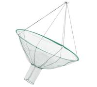 CLISPEED Rete da Pesca Pieghevole 80 Cm per Granchi e Gamberetti, Strumento Manuale Aperto Resistente e Facile da Trasportare, Accessorio Pesca Portatile per Raccolta di Stili multipli
