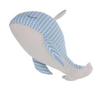 CLISPEED Salvaspifferi per Porte a Forma di Balena Cartoon Sabbia, Fermaporta Decorativo Resistente e Stabile per Protezione Pavimenti in Camere