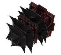 CLISPEED Scultura di Edificio Cinese Padiglione retrò Miniatura di Architettura Antica Decorazione per Acquari Asiatici Statuetta Paesaggistica per Spazi Verdi Ornamento di Micro Paesaggio