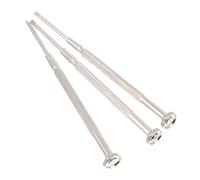 CLISPEED Set 3 Pezzi Cacciavite per Saxofono Clarinetto e Piccolo in Metallo Leggero e Resistente All'usura Accessorio per Strumenti Musicali a Fiato Argento