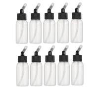 CLISPEED Set da 10 Flaconi Contagocce da 35 Ml per Vernice Artistica, Distributore per Aerografo Resistente alla Corrosione, Contenitori Portatili per Pittura per Applicazioni Domestiche