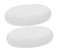 CLISPEED Set da 2 Pietre per Massaggi in Marmo Naturale, Pietre Calde e Fredde per Massaggi Oli Essenziali, Strumenti Termali per Relax Spa a Casa, Adatte a Donne e Uomini