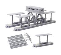 CLISPEED Set Di Modelli Di Treni Tavolo Di Sabbia Accessori Per Binari Accessori Per Pali Per Binari Ferroviari Modello Di Paesaggio Modello Di In Miniatura