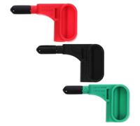 CLISPEED Sonde di Magnetiche per Multimetri 4mm Connettore Banana, Set da 3 Pezzi (rosso, Nero, Verde), Sonde Piccole e Pratiche per Test Elettrici e Diagnostica Elettronica