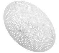 CLISPEED Sordina per piatti a basso volume da 35,5 cm per batteria, accessorio per piatti silenziosi, accessori per piatti crash, accessori per batteria compatibili con kit acustici ed elettronici
