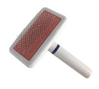 CLISPEED Spazzola Per Cani e Gatti Per Perdita Del Pelo Punte in Acciaio Inox, Massaggio Delicato Senza Graffi, Pettine Portatile Per Toelettatura Domestica Animali a Pelo Corto e Lungo