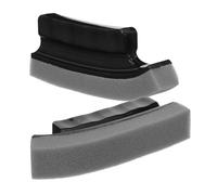 CLISPEED Spazzola per la Pulizia della Barba Spugna Morbida Curva 2 Pezzi Strumento Ergonomico Riutilizzabile per Lavandino Accessorio Portatile per Uso Domestico e Salone di Bellezza