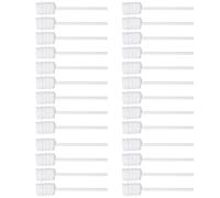 CLISPEED Spazzolino da Denti per Ragazzo Ragazza in Garza 30 Pezzi Bastoncino Puliscilingua Manico Ergonomico Detergente Orale per Pulizia Lingua Ragazzo Ragazza