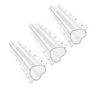 CLISPEED Stampo a Forma di Cuore per Cetriolo e Frutta, Set 3 Pezzi per Orto e Giardinaggio, Strumenti Resistenti per Modellare Verdura e Frutta nel Giardino di Casa