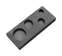 CLISPEED Stampo in Grafite per Fusione di Metalli, Crogiolo per Fusione D'oro e Argento, Stabilità Termica per Piccoli Volumi, per Gioielleria e Lavorazioni Artigianali