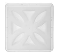 CLISPEED Stampo in plastica cava per mattoni di cemento, forme per aumentare l'efficienza edilizia per uso esterno, decorazione da parete per vialetti, patio, 30 x 30 x 7 cm