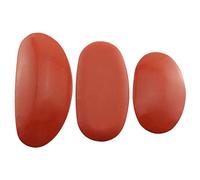 CLISPEED Strumenti per Scolpire Argilla in Gomma Rossa Accessori per Modellare Set 3 Comodo per Principianti per DIY e Intaglio