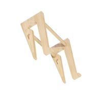 CLISPEED Supporto Laptop in Legno Massello per Scrivania Rialzo Notebook Ergonomico Design Elegante e Solido per Uomini e Donne