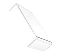 CLISPEED Supporto Monitor Acrilico Trasparente per Computer e Laptop Base Resistente e Anti-deformazione Alza Schermo Ergonomico per Ufficio Studio e Scuola Design Sottile e Invisibile