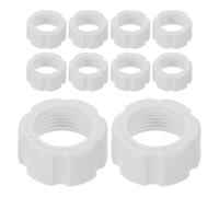 CLISPEED Supporto per Cellulare per Auto Giunto Sferico da 17 MM Anello di Serraggio e Dado a Vite Set da 10 Pezzi Accessori per Fissaggio su Bocchetta D’Aria e Cruscotto Compatibile