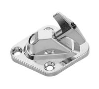 CLISPEED Supporto Per Gamba Per Da Pavimento in Metallo Staffa Per Strumenti Percussione Base Stabile Per Batteristi e Kit Di Batteria