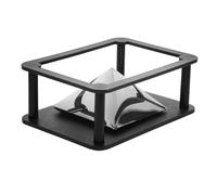 CLISPEED Supporto Portatile a per Regolabile Smartphone Proiettore Nero e Abs Proiezione Olografica 3d 360 Gradi, per Uso Mobile
