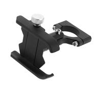 CLISPEED Supporto Telefono in Lega Alluminio per Manubrio Scooter e Portacellulare Resistente e Compatibile Montaggio Facile per Sicura Durante